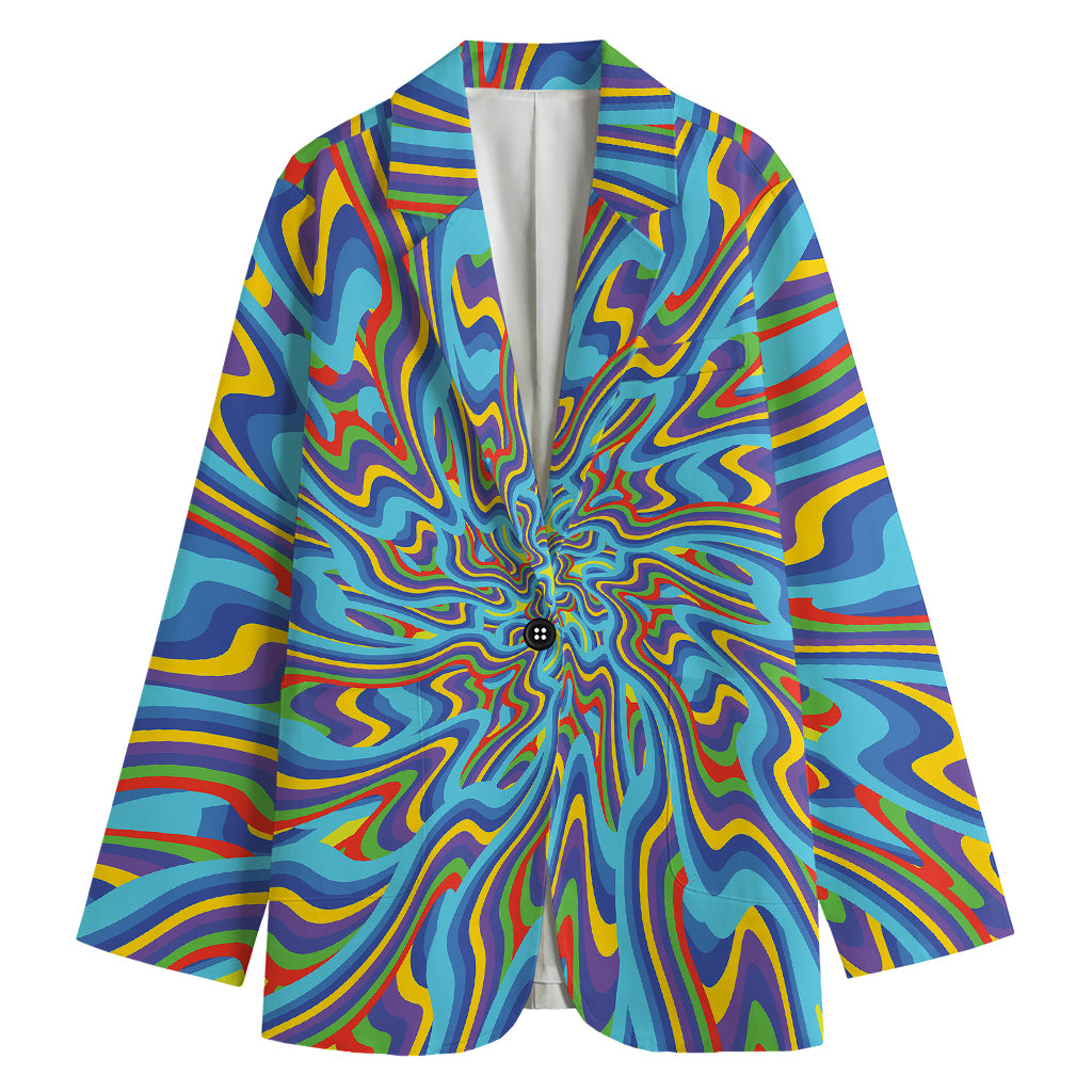 Psychedelic Print Women's Blazer