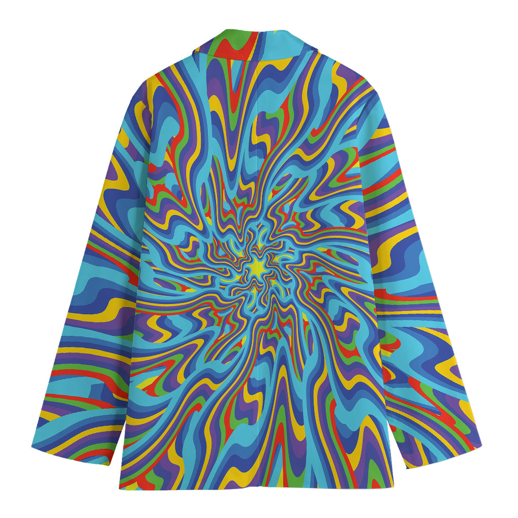 Psychedelic Print Women's Blazer