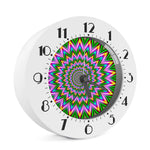 Psychedelic Radiant Optical Illusion Alarm Clock