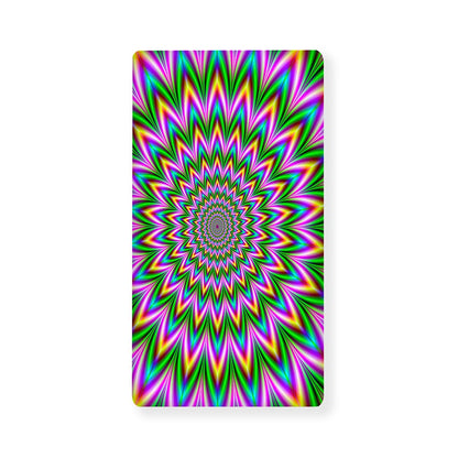 Psychedelic Radiant Optical Illusion Baby Crib Sheet