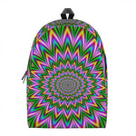 Psychedelic Radiant Optical Illusion Backpack