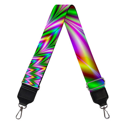 Psychedelic Radiant Optical Illusion Bag Strap