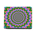 Psychedelic Radiant Optical Illusion Bifold Wallet