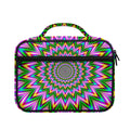 Psychedelic Radiant Optical Illusion Briefcase Bible Bag