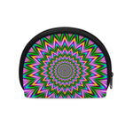 Psychedelic Radiant Optical Illusion Coin Purse