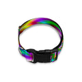 Psychedelic Radiant Optical Illusion Dog Collar