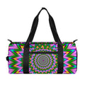 Psychedelic Radiant Optical Illusion Gym Bag