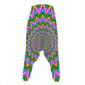 Psychedelic Radiant Optical Illusion Hammer Pants