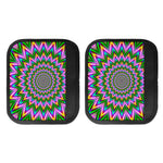 Psychedelic Radiant Optical Illusion Handle Covers