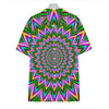 Psychedelic Radiant Optical Illusion Hawaiian Shirt