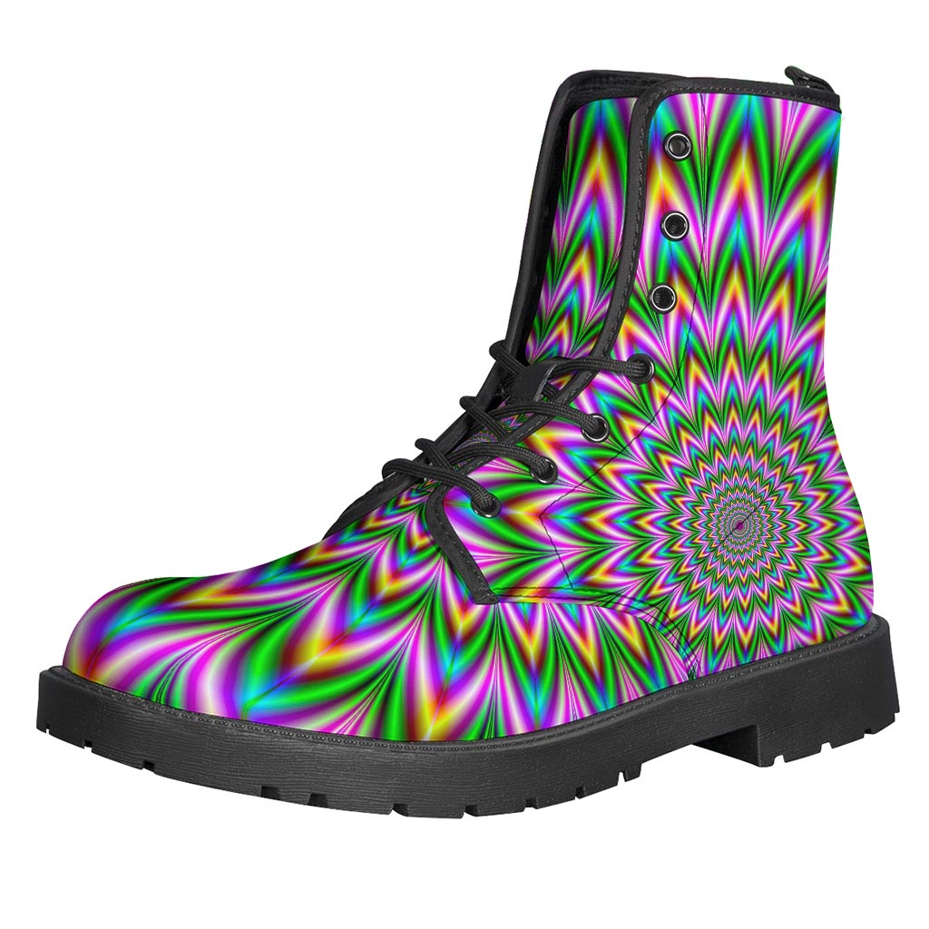 Psychedelic Radiant Optical Illusion Backpack