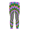Psychedelic Radiant Optical Illusion Men's Leggings