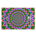 Psychedelic Radiant Optical Illusion Placemat