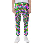 Psychedelic Radiant Optical Illusion Scuba Joggers