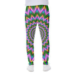 Psychedelic Radiant Optical Illusion Scuba Joggers