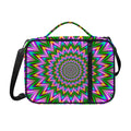 Psychedelic Radiant Optical Illusion Shoulder Strap Bible Bag