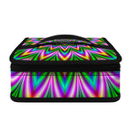 Psychedelic Radiant Optical Illusion Small Lunch Bag