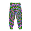 Psychedelic Radiant Optical Illusion Sweatpants