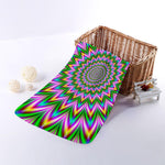 Psychedelic Radiant Optical Illusion Towel
