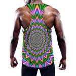 Psychedelic Radiant Optical Illusion Training Tank Top