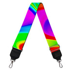 Psychedelic Rainbow Trippy Print Bag Strap