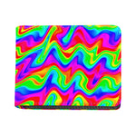 Psychedelic Rainbow Trippy Print Bifold Wallet