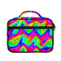 Psychedelic Rainbow Trippy Print Briefcase Bible Bag