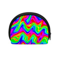 Psychedelic Rainbow Trippy Print Coin Purse