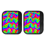 Psychedelic Rainbow Trippy Print Handle Covers