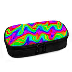 Psychedelic Rainbow Trippy Print Insulin Cooler Travel Case