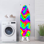Psychedelic Rainbow Trippy Print Ironing Board Cover