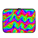 Psychedelic Rainbow Trippy Print Laptop Sleeve
