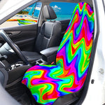 Psychedelic Rainbow Trippy Print Waterproof Car Seat Cover