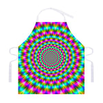 Psychedelic Rave Optical Illusion Adjustable Apron
