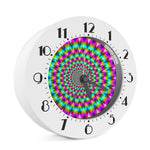 Psychedelic Rave Optical Illusion Alarm Clock