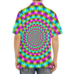 Psychedelic Rave Optical Illusion Aloha Shirt
