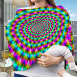 Psychedelic Rave Optical Illusion Baby Seat Cover