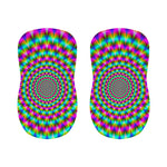 Psychedelic Rave Optical Illusion Bar Stool Covers
