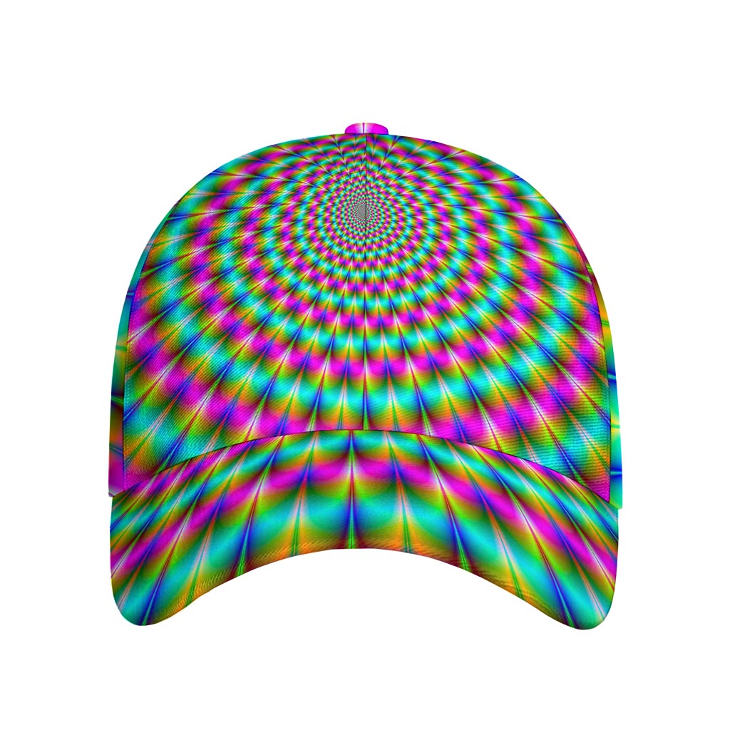 Psychedelic Rave Optical Illusion Baseball Cap