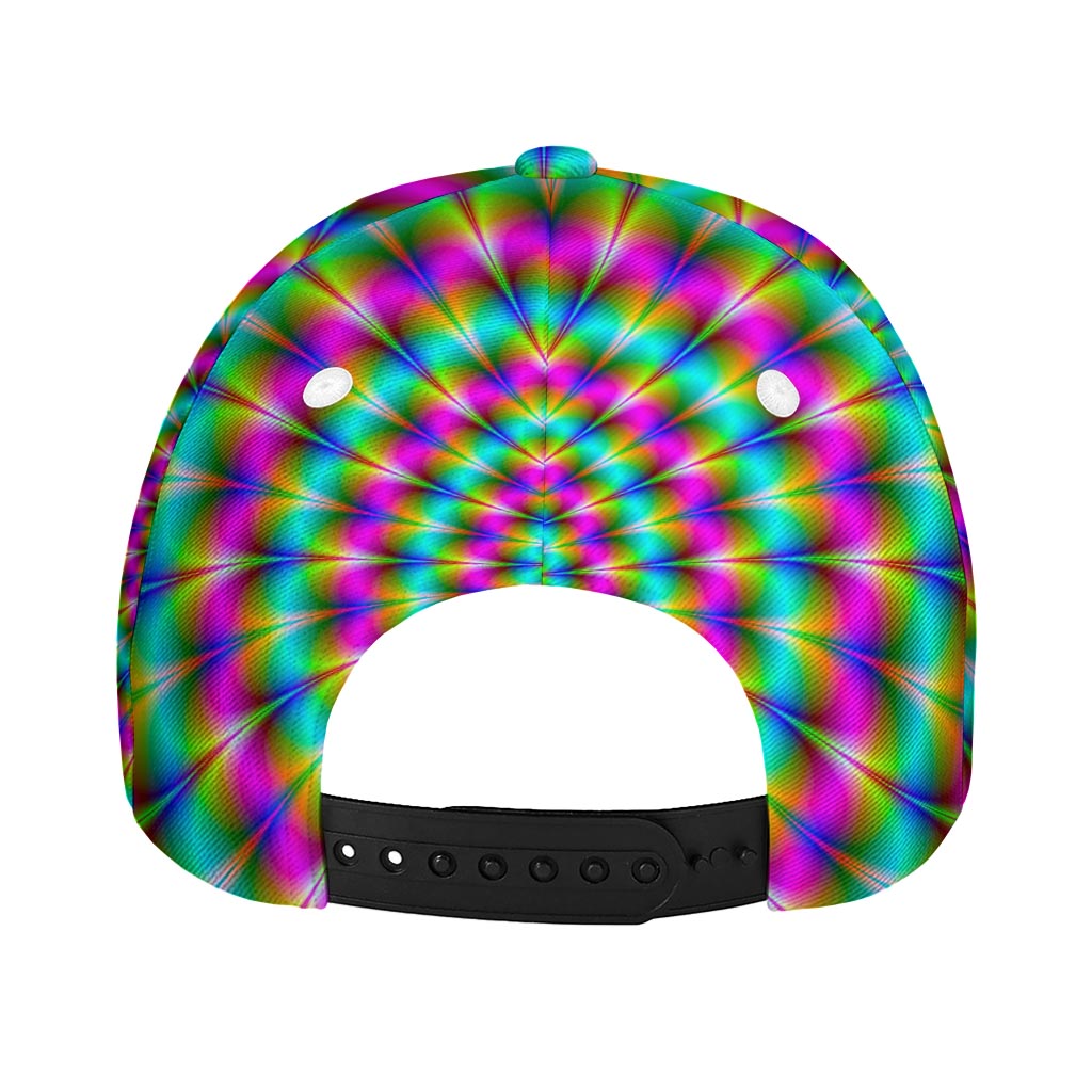 Psychedelic Rave Optical Illusion Baseball Cap