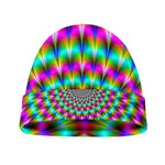 Psychedelic Rave Optical Illusion Beanie