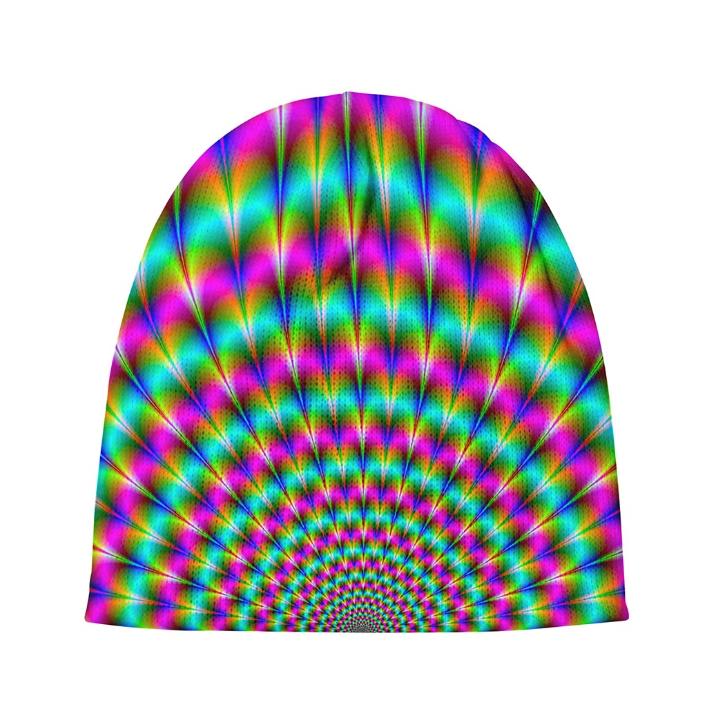 Psychedelic Rave Optical Illusion Beanie