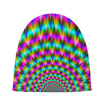 Psychedelic Rave Optical Illusion Beanie