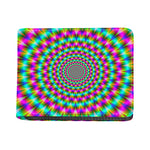 Psychedelic Rave Optical Illusion Bifold Wallet