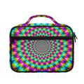 Psychedelic Rave Optical Illusion Briefcase Bible Bag