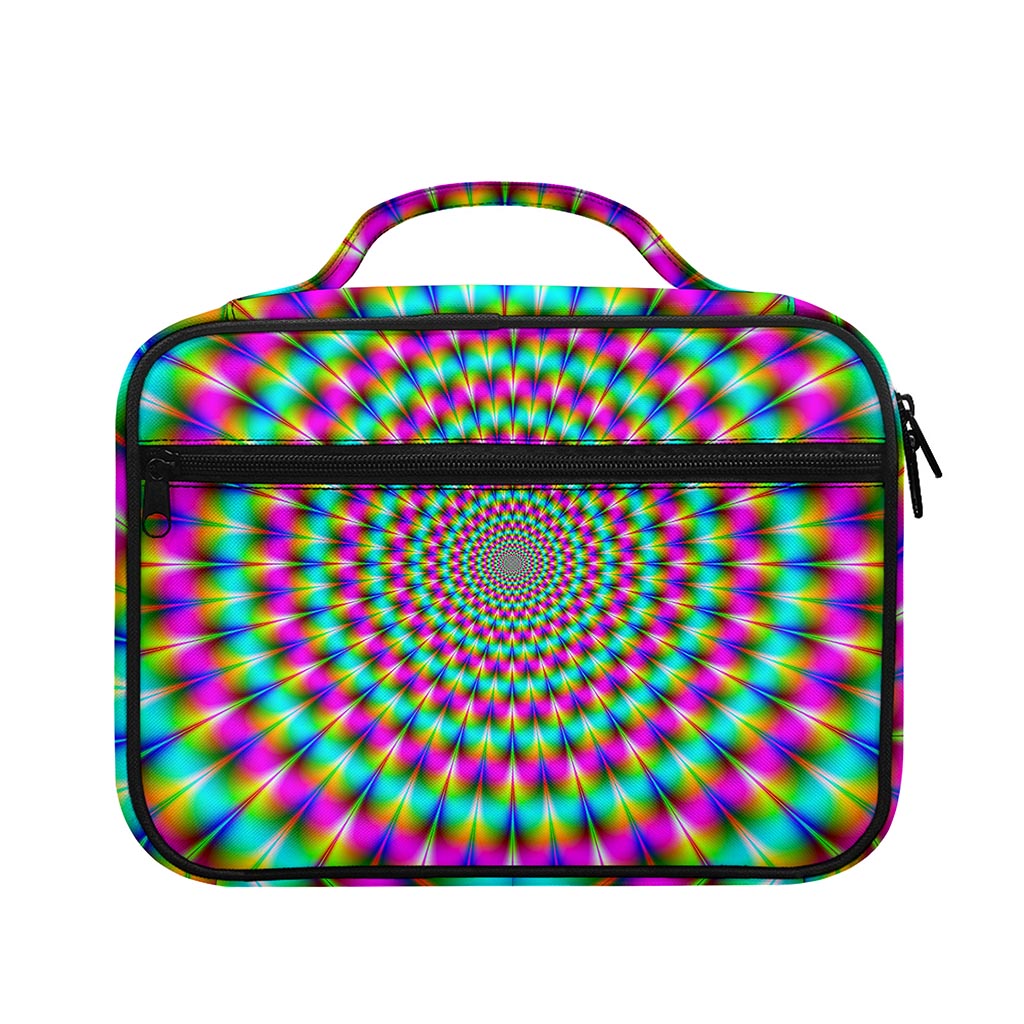 Psychedelic Rave Optical Illusion Briefcase Bible Bag