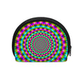 Psychedelic Rave Optical Illusion Coin Purse