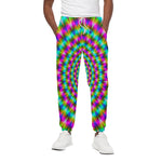 Psychedelic Rave Optical Illusion Cotton Pants