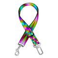 Psychedelic Rave Optical Illusion Dog Seat Belt