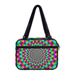 Psychedelic Rave Optical Illusion Double Strap Bible Bag